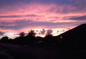 dusk snip of Zachary Way